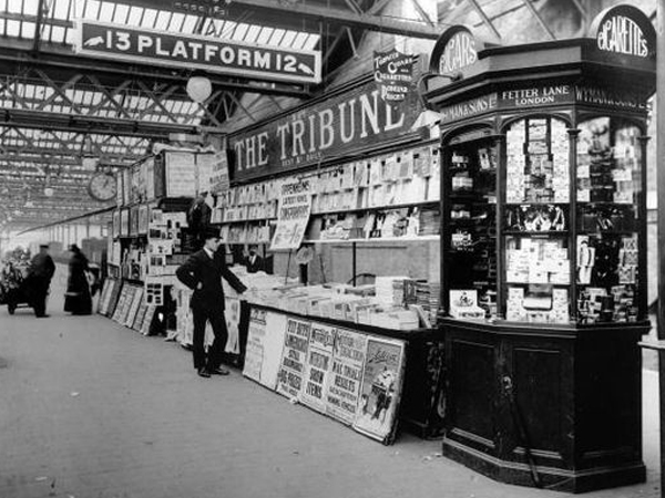 Train Station News Stand